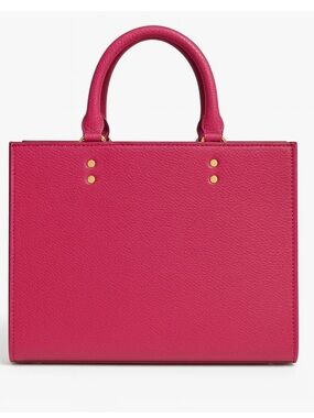Structured Satchel Tote in Hot Pink - Classic Women's Satchel